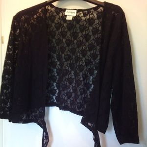 Black Lace Cover Up